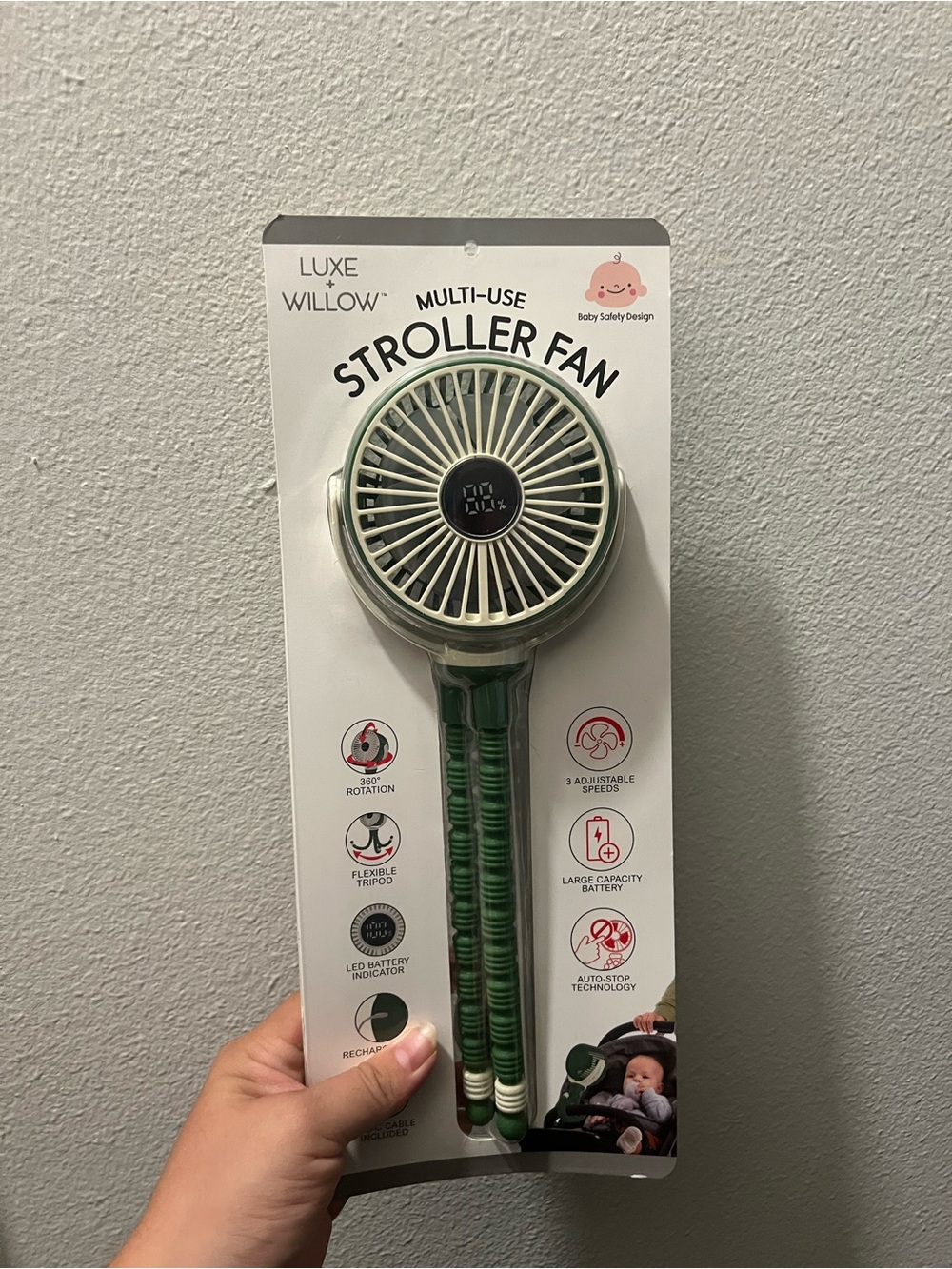 Stroller fan